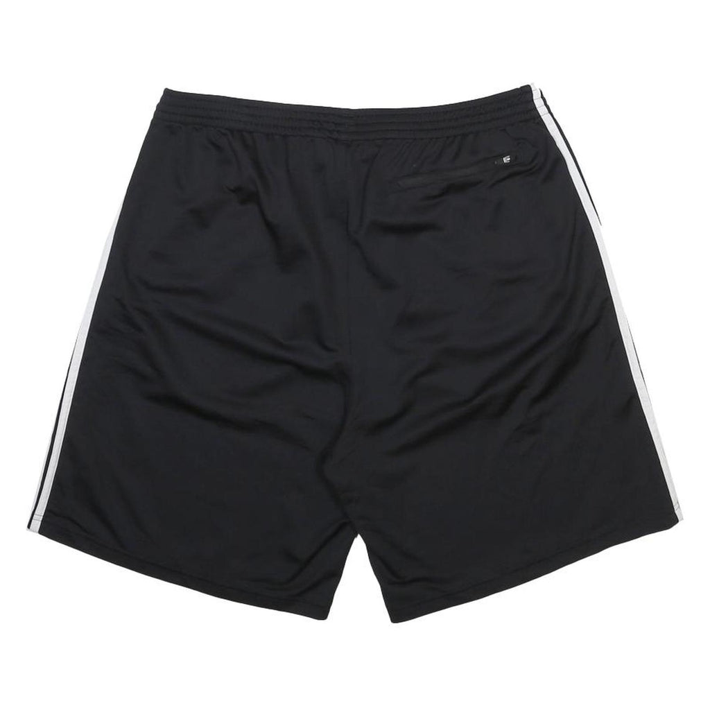 ADIDAS Mens Black Polyester Sports Shorts XL W32 Casual Athletic Wear