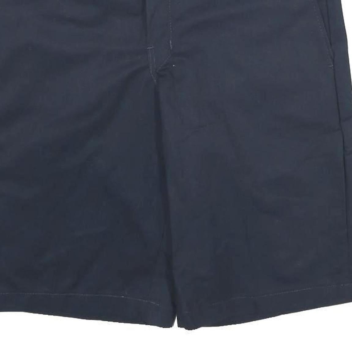 DICKIES Mens Navy Blue Casual Shorts M W32 Polyester Blend Comfortable Workwear