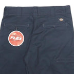 DICKIES Mens Navy Blue Casual Shorts M W32 Polyester Blend Comfortable Workwear