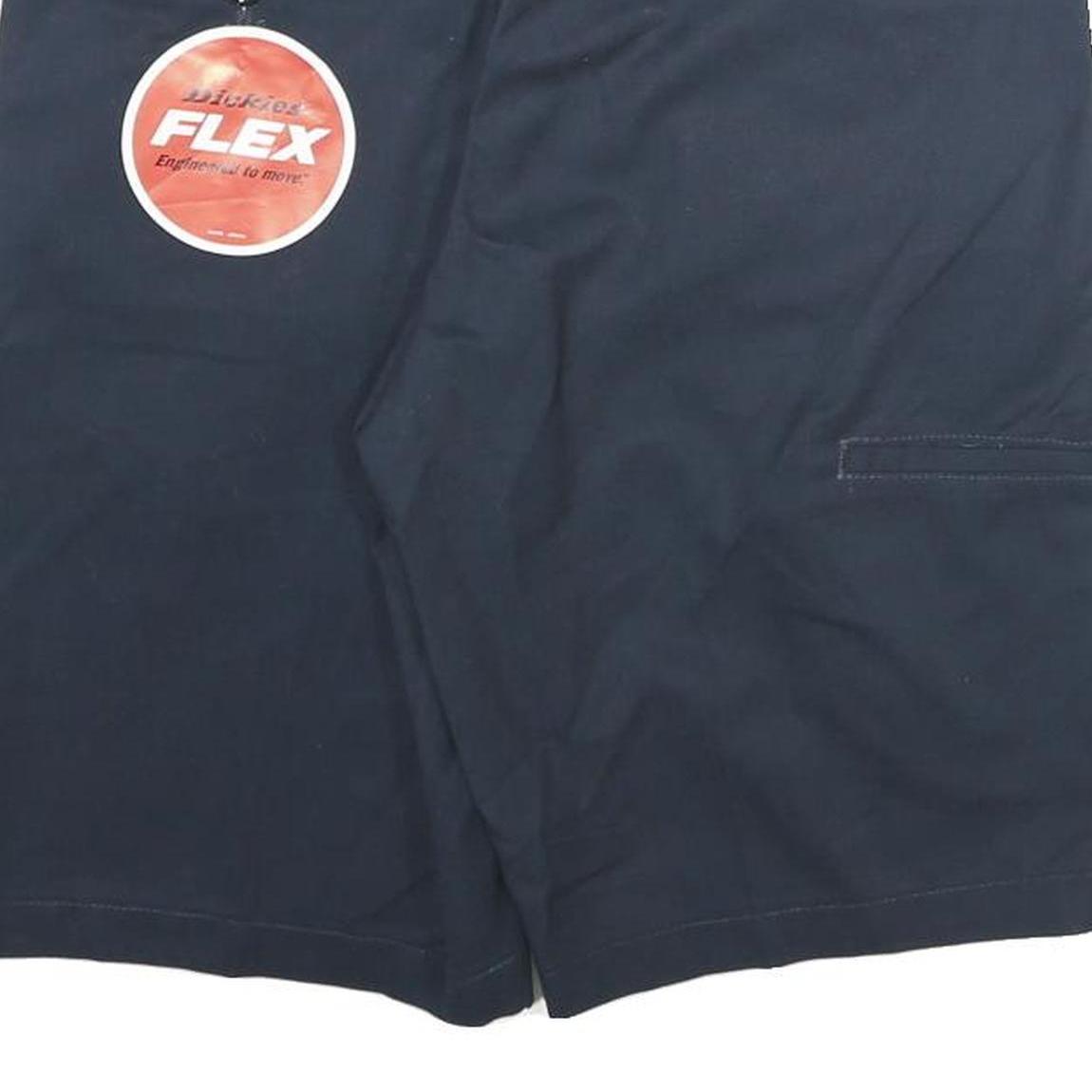 DICKIES Mens Navy Blue Casual Shorts M W32 Polyester Blend Comfortable Workwear
