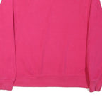 TOMMY HILFIGER Womens Pink Crew Neck Sweatshirt L Cotton Blend Casual Pullover