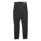 LEVI'S 721 High Rise Skinny Womens Jeans Black Slim Denim Medium W26 L28