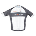 Cycling Mens Jersey White 1/2 Zip S