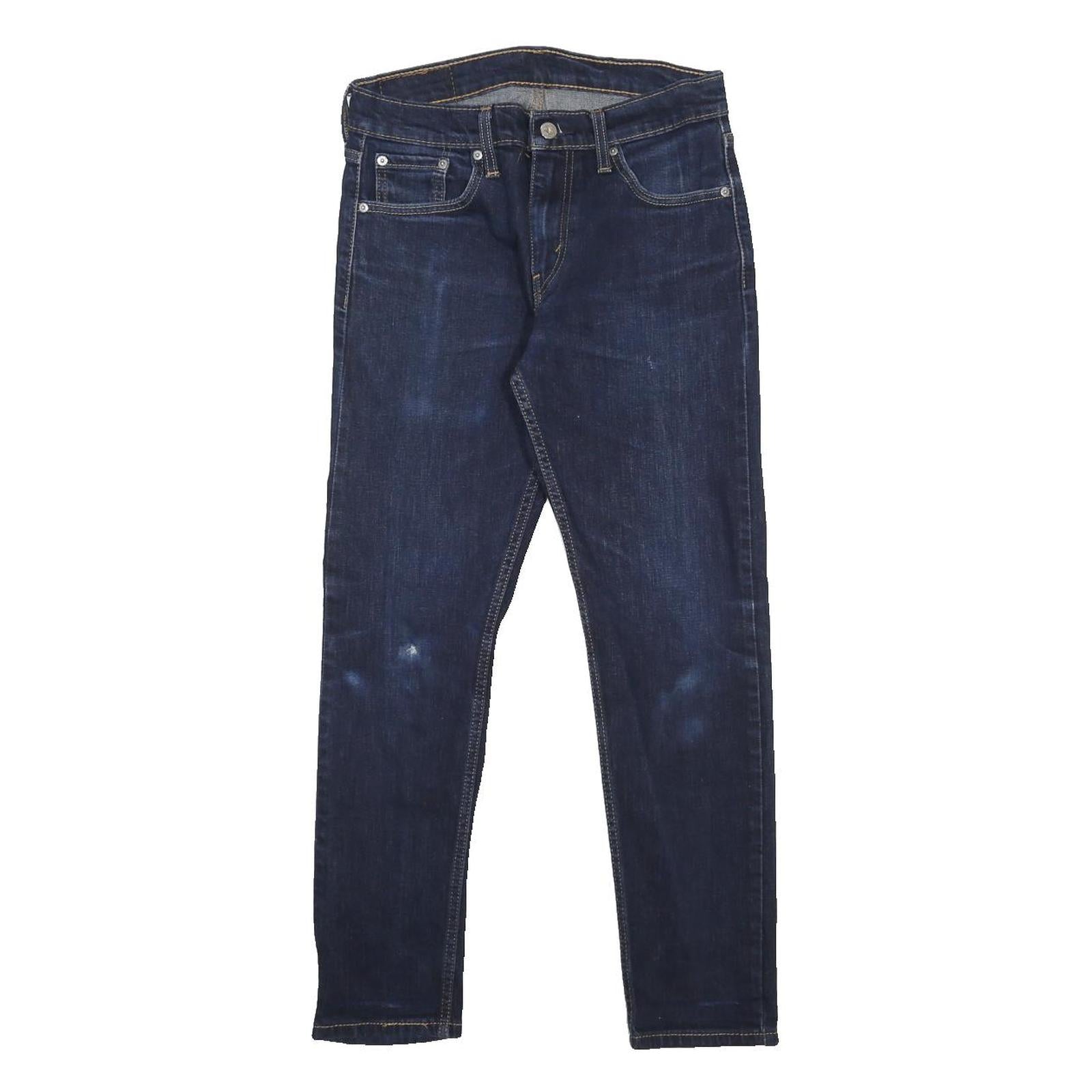 LEVI'S 512 Mens Slim Blue Denim Medium W30 L30 Slim Fit Jeans