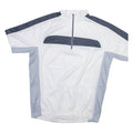 CMNE Mens Jersey White 1/4 Zip M