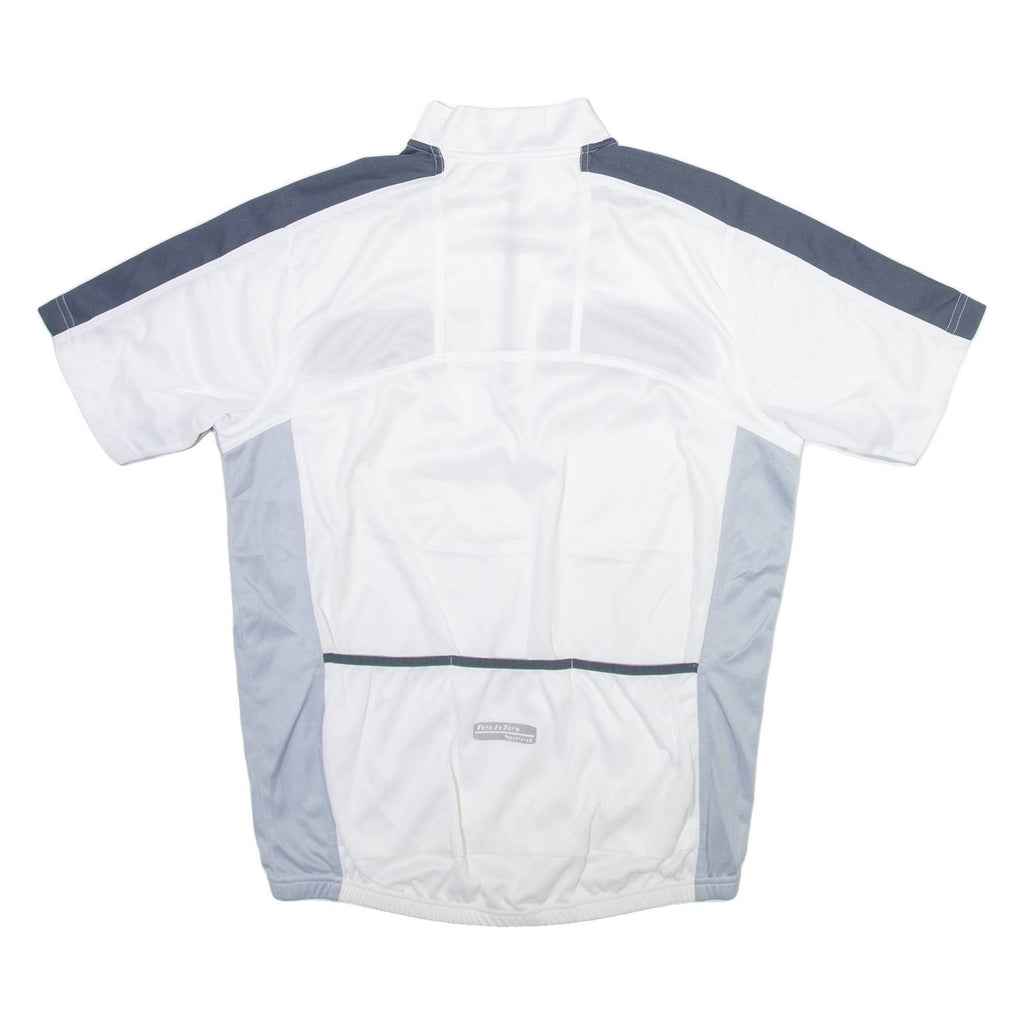 CMNE Mens Jersey White 1/4 Zip M