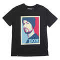 KANGOL BOH Mens T-Shirt Black Crew Neck M