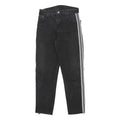 LEVI'S Womens Black & White Regular Fit Straight Leg Denim Cotton Medium W28 L28