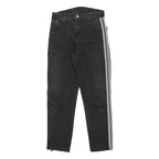 LEVI'S Womens Black & White Regular Fit Straight Leg Denim Cotton Medium W28 L28