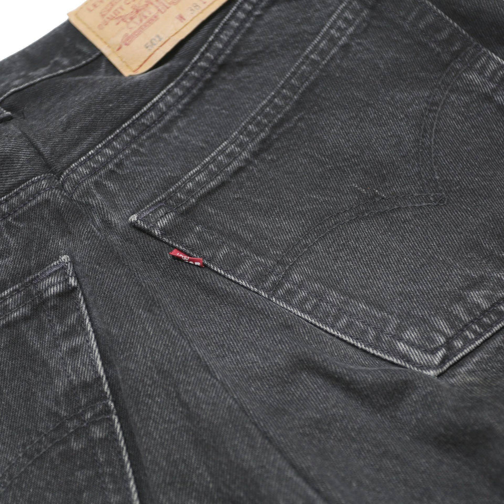 LEVI'S Womens Black & White Regular Fit Straight Leg Denim Cotton Medium W28 L28