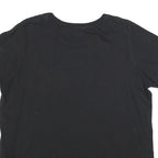 LEVI'S Womens Black Classic T-Shirt 2XL Short Sleeve Crew Neck Cotton Blend