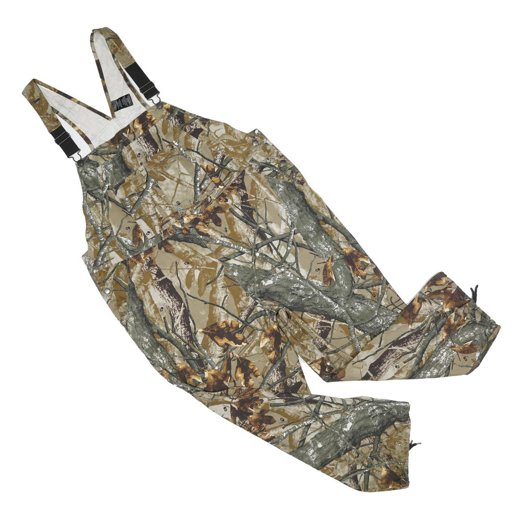 OUTFITTERS EDGE Mens Beige Brown Camouflage Dungarees Loose Cotton Blend 2XL W48