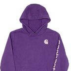 CARHARTT Relaxed Fit Womens Purple Hoodie S