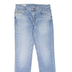LEVI'S 511 Jeans Mens Blue Slim Straight Stone Wash W29 L30