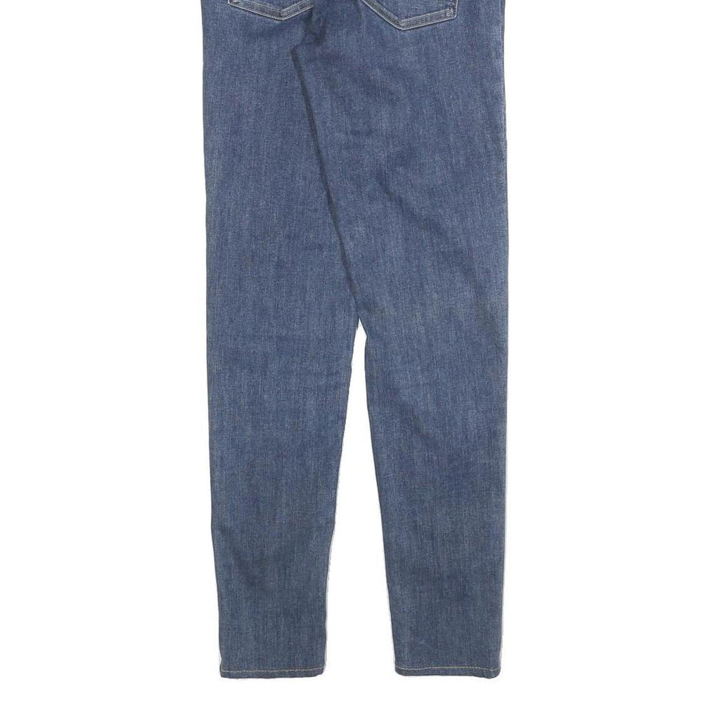 LEVI'S Womens Slim Blue Denim Slim Jeans W26 L28 Stylish Classic Zip