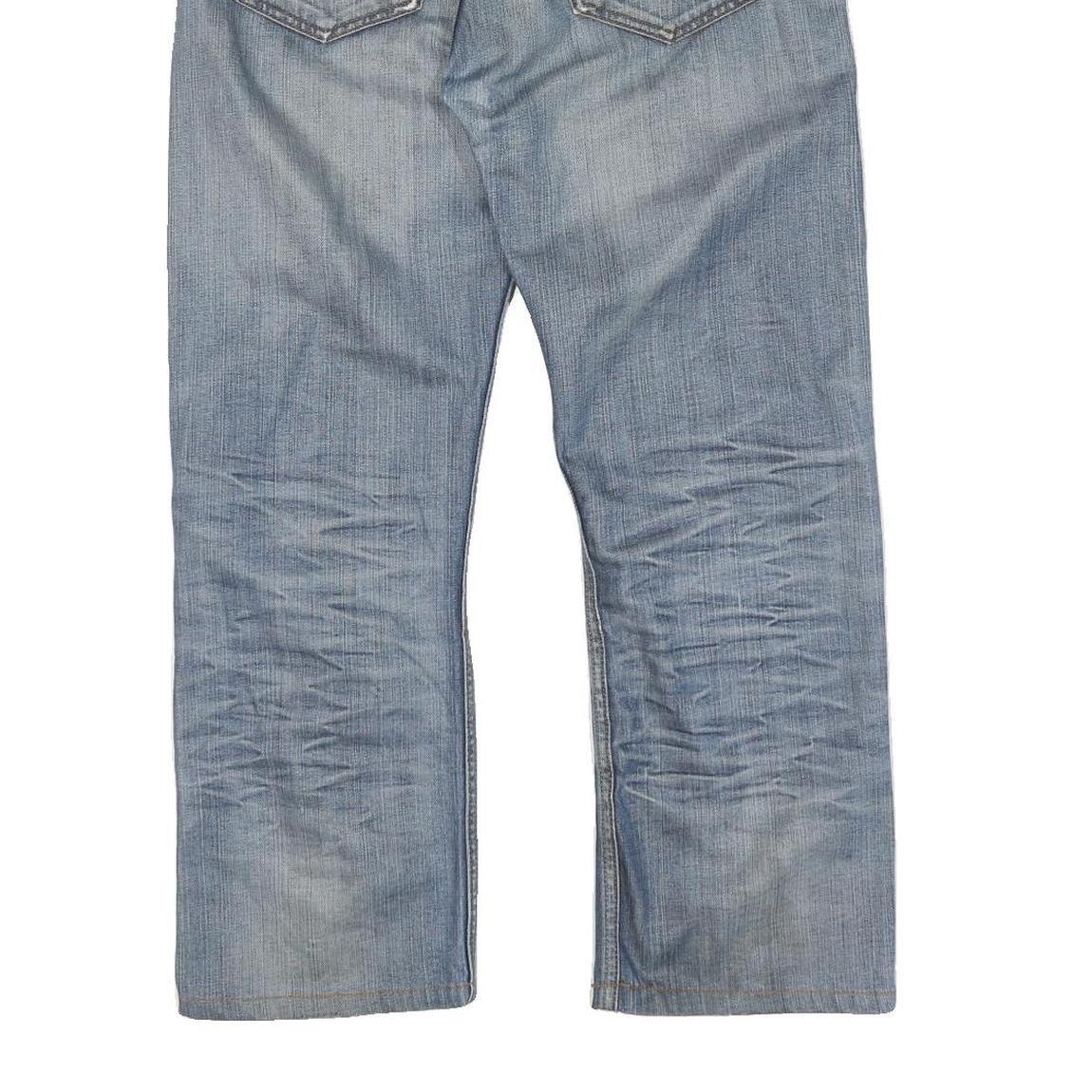 LEVI'S 501 Mens Jeans Blue Regular Straight Denim Light W32 L26 Classic Fit