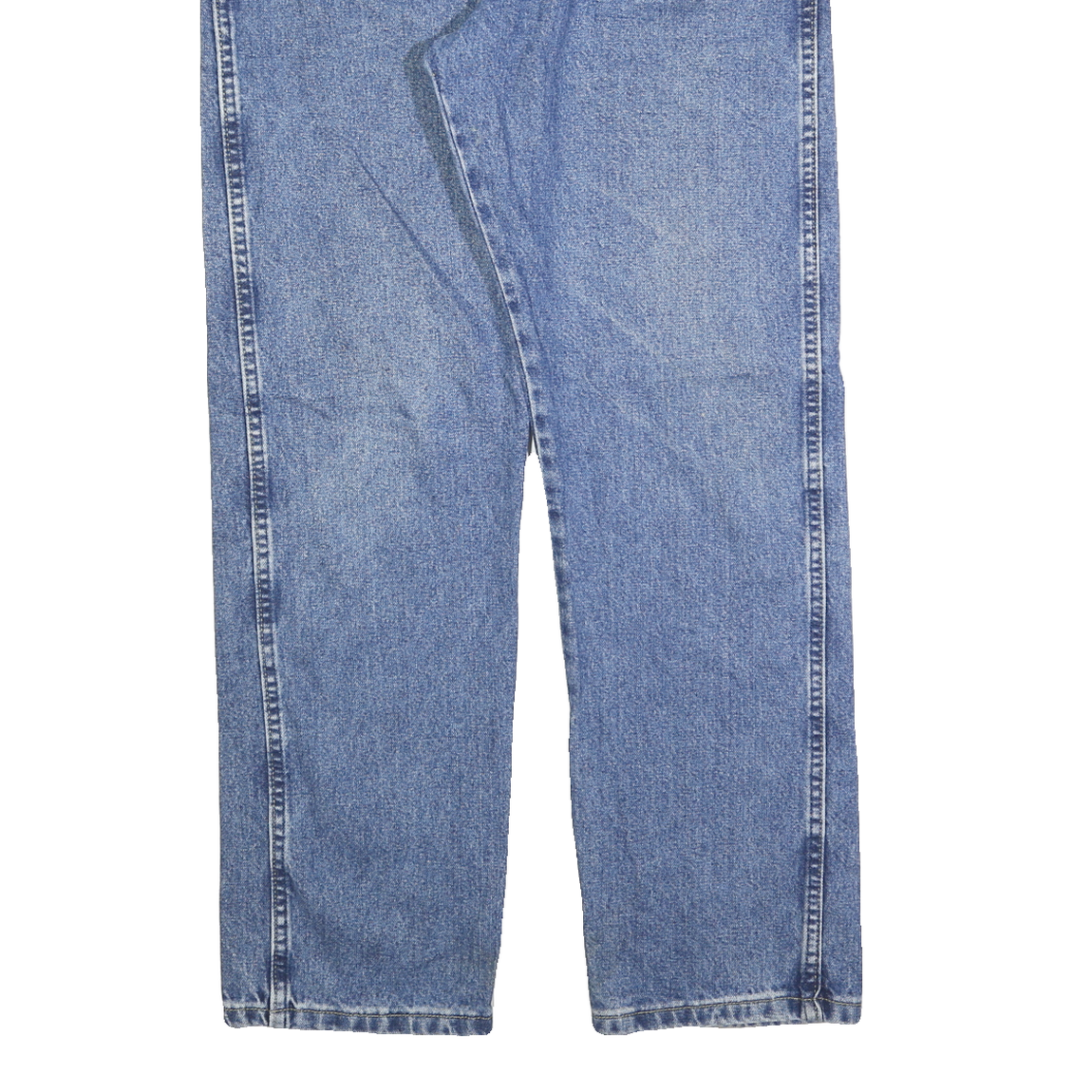 WRANGLER Mens Jeans Blue Regular Straight Denim Medium W36 L32 Classic Cotton