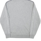 FILA Mens Grey Zip Up Hoodie S Cotton Blend Casual Sportswear Sweatshirt