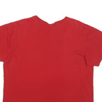 ADIDAS Mens Red Impossible Is Nothing Graphic T-Shirt XL Short Sleeve Crew Neck