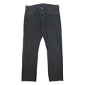 LEVI'S 501 BIG E Mens Jeans Black Regular Straight Denim Dark W38 L32 Classic