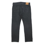 LEVI'S 501 BIG E Mens Jeans Black Regular Straight Denim Dark W38 L32 Classic