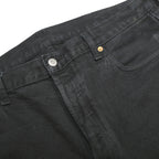 LEVI'S 501 BIG E Mens Jeans Black Regular Straight Denim Dark W38 L32 Classic
