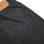 LEVI'S 501 BIG E Mens Jeans Black Regular Straight Denim Dark W38 L32 Classic