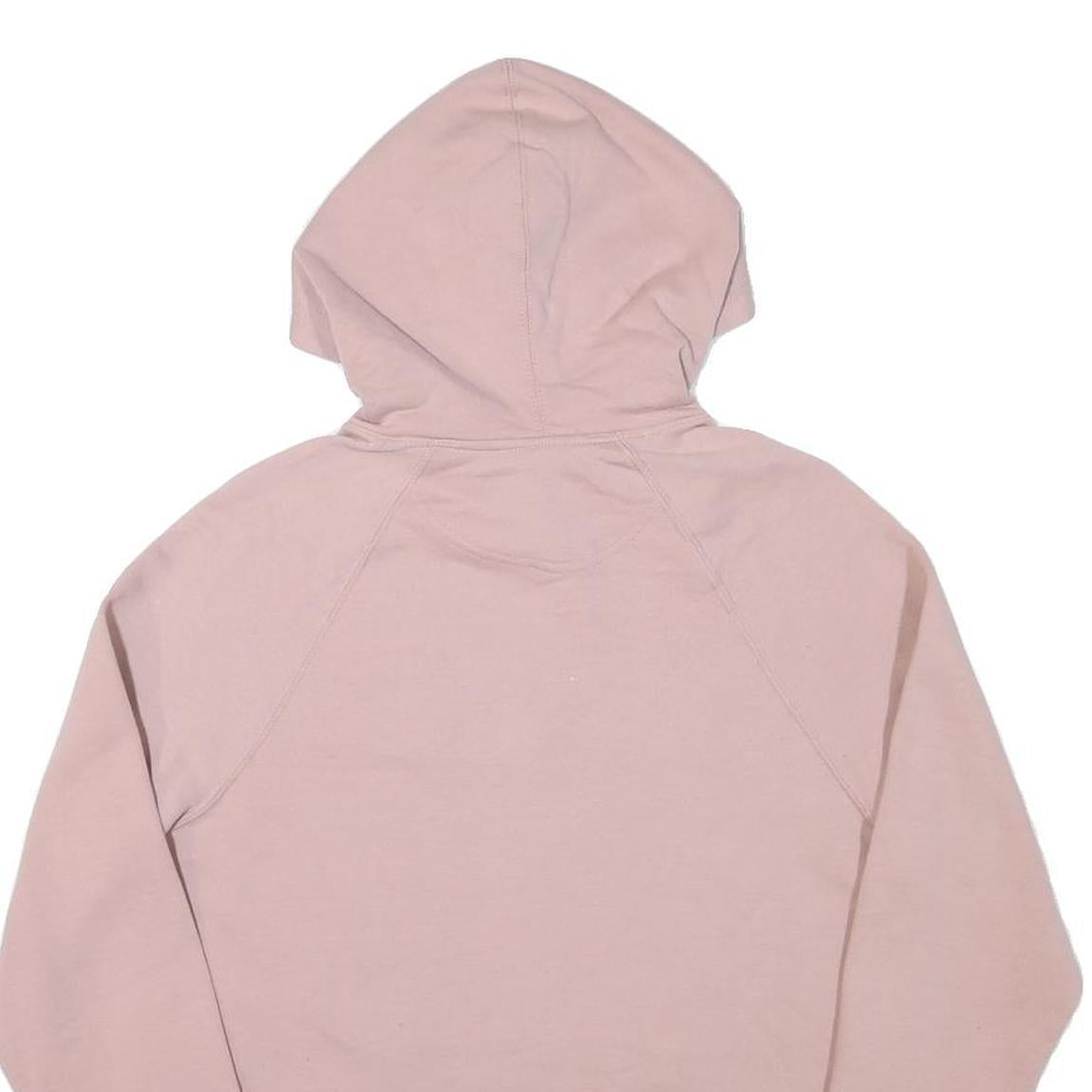 CHAMPION Womens Pink Pullover Hoodie M Cotton Blend Casual Sportswear