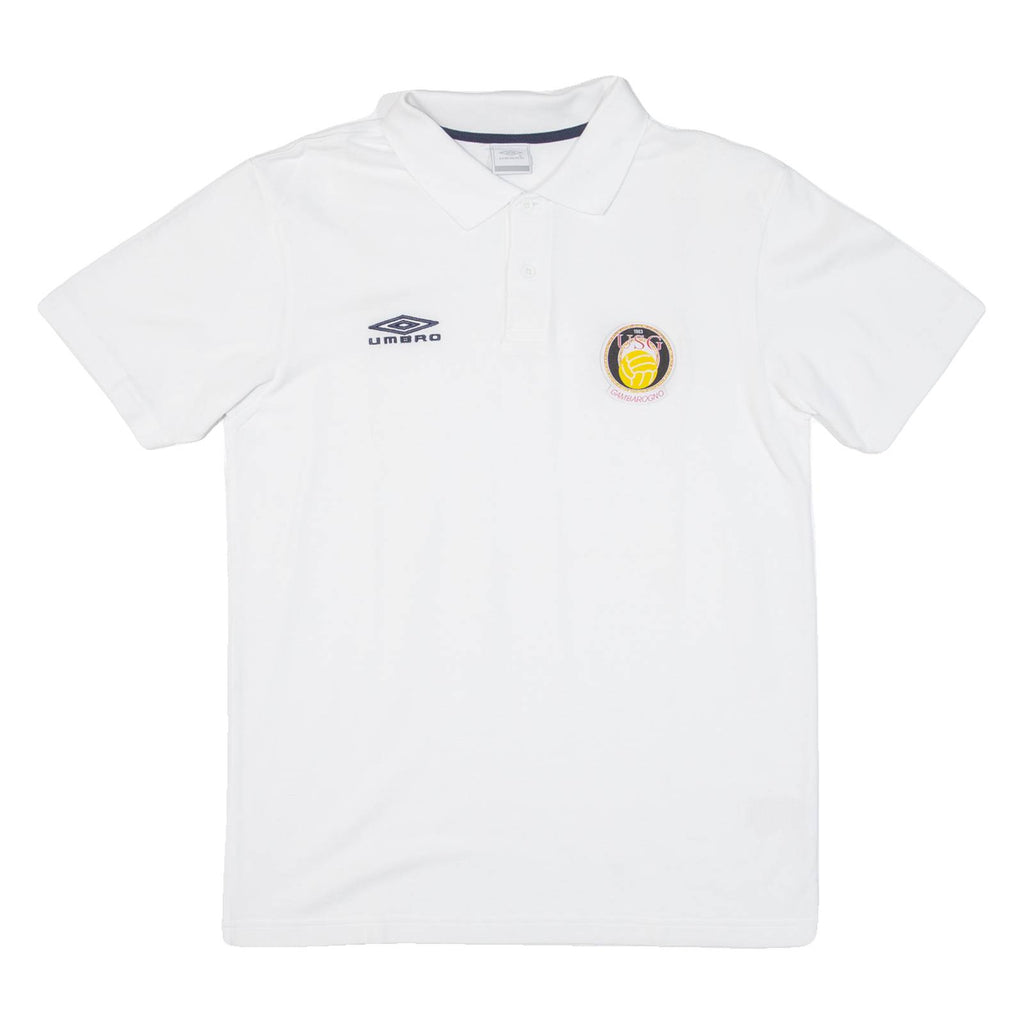 UMBRO Mens Polo Shirt White M