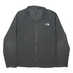 THE NORTH FACE Mens Black Jacket 2XL Polyester Blend Zip Outdoor Casual