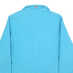 BERGHAUS Womens Blue Zip Fleece Jacket M Polyester Outdoor Casual Lightweight