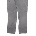 CARHARTT Mens Cotton Blend Grey Relaxed Fit Straight Trousers W34 L33 Workwear