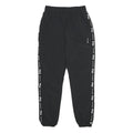FILA Womens Joggers Black & White Regular Tapered UK 8 W24 L30 Performance Logo