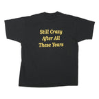 THE BEST Mens Black 20 Year Reunion XL Short Sleeve Crew Neck Printed T-Shirt