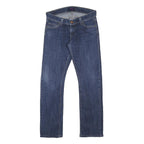 LEVI'S 504 Tilted Womens Jeans Blue Regular Straight Denim Medium W29 L29