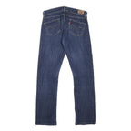 LEVI'S 504 Tilted Womens Jeans Blue Regular Straight Denim Medium W29 L29