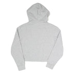 FILA Womens Grey Hoodie UK 12 Cotton Blend Pullover Casual Sportswear