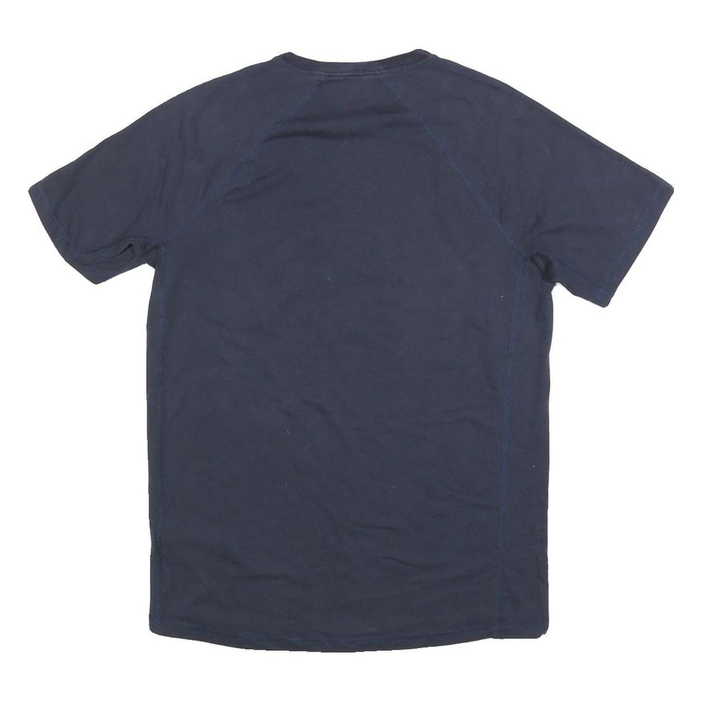 CARHARTT Mens Navy Blue Workwear T-Shirt S Short Sleeve Crew Neck Pocket