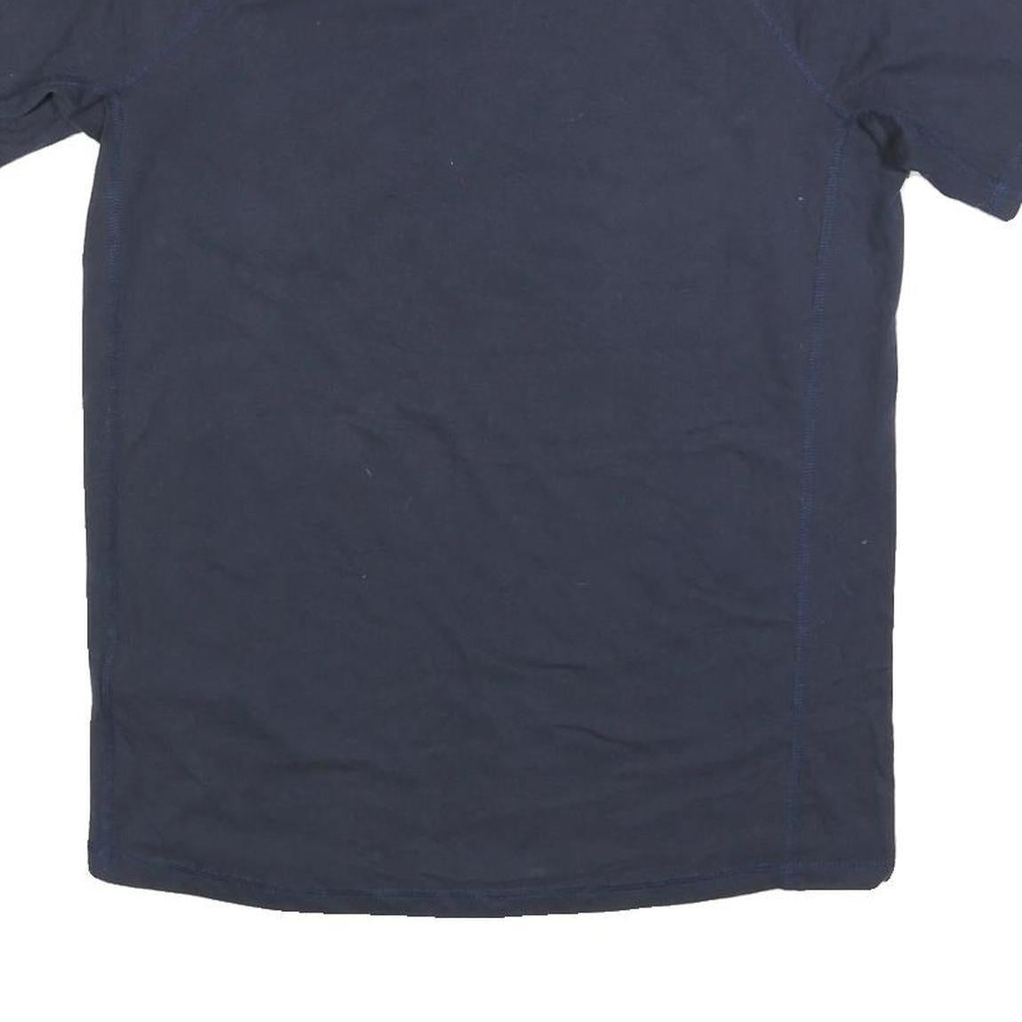 CARHARTT Mens Navy Blue Workwear T-Shirt S Short Sleeve Crew Neck Pocket
