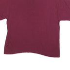 RUSSELL ATHLETIC Womens Maroon Minnesota Graphic T-Shirt M Short Sleeve Crew