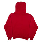 JERZEES Spartan Soccer Mens Red Hoodie USA M