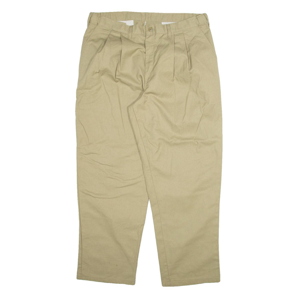 DICKIES Mens Trousers Beige Relaxed Tapered W38 L30