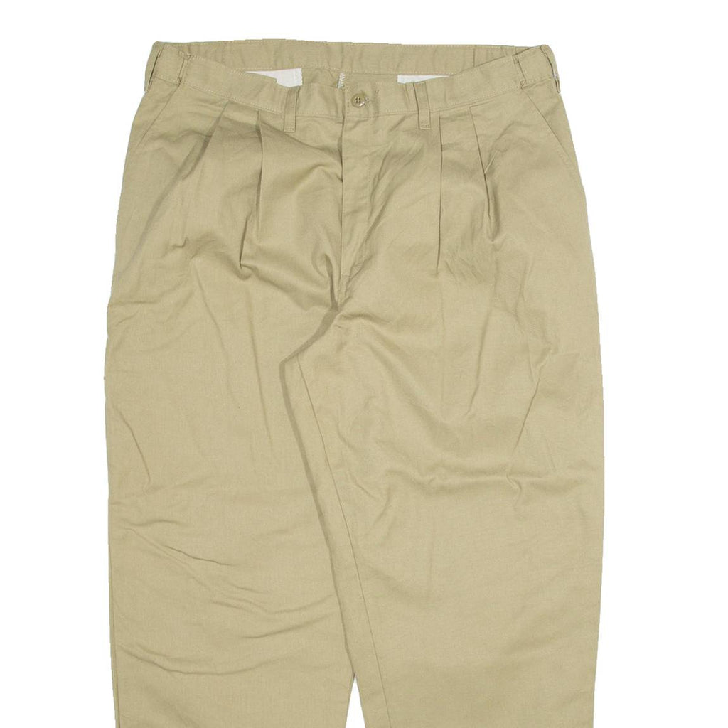 DICKIES Mens Trousers Beige Relaxed Tapered W38 L30