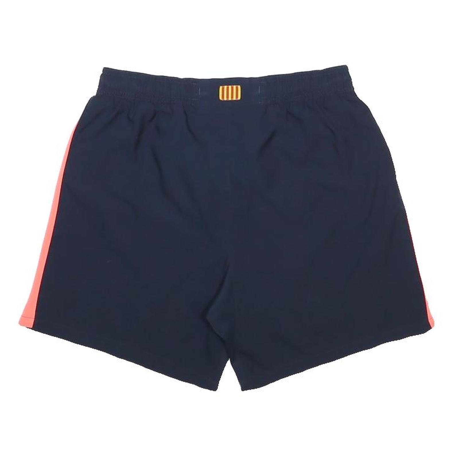 NIKE Boys Shorts Navy & Coral FC Barcelona Polyester L W26 Sports