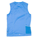 CRAFT Mens Jersey Blue Sleeveless 1/2 Zip M