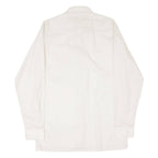 C&A Mens Shirt Cream Striped Long Sleeve S