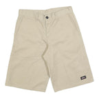 DICKIES Mens Shorts Beige Casual M W30 Workwear Cotton Blend