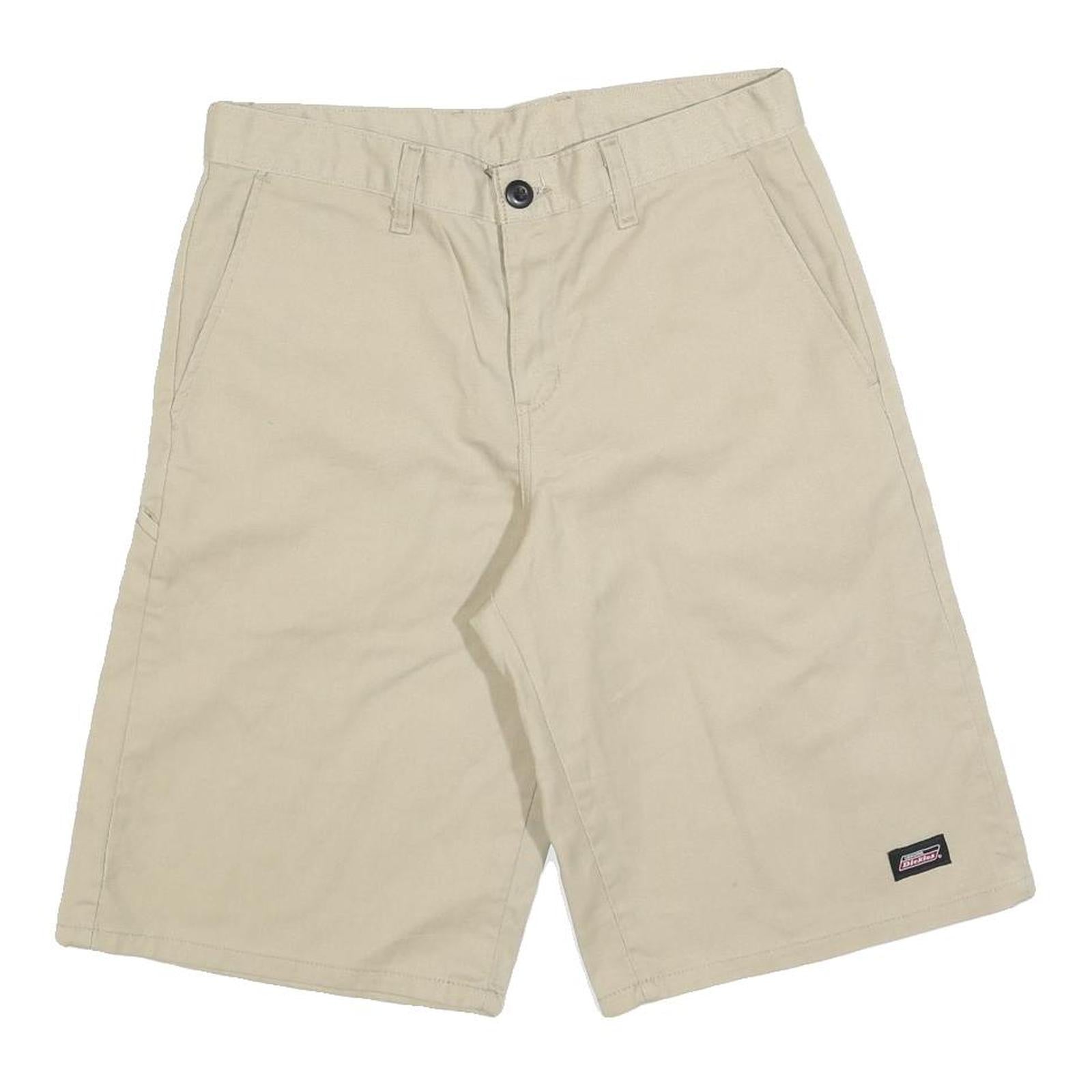 DICKIES Mens Shorts Beige Casual M W30 Workwear Cotton Blend