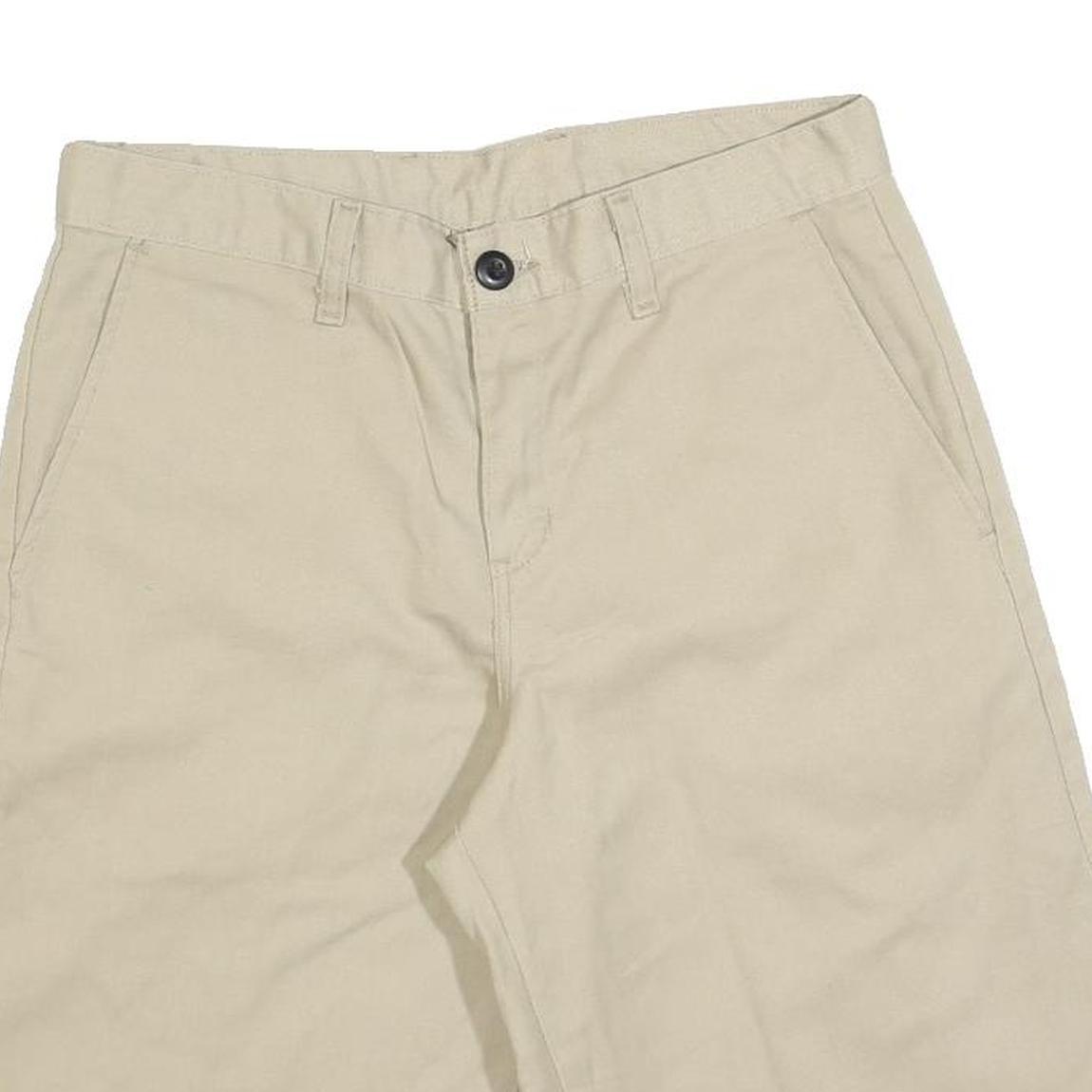 DICKIES Mens Shorts Beige Casual M W30 Workwear Cotton Blend