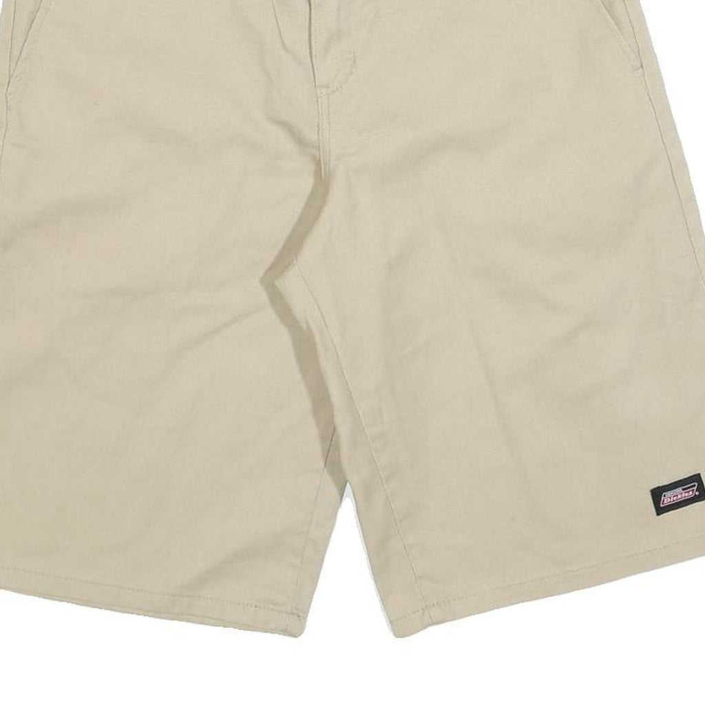DICKIES Mens Shorts Beige Casual M W30 Workwear Cotton Blend